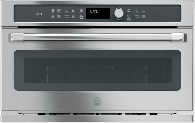 Café™ 1.7 Cu. Ft. Stainless Steel Built-In Microwave/Convection Oven 0