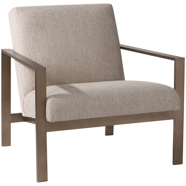 Uttermost® Wills Warm Oatmeal Accent Chair-3