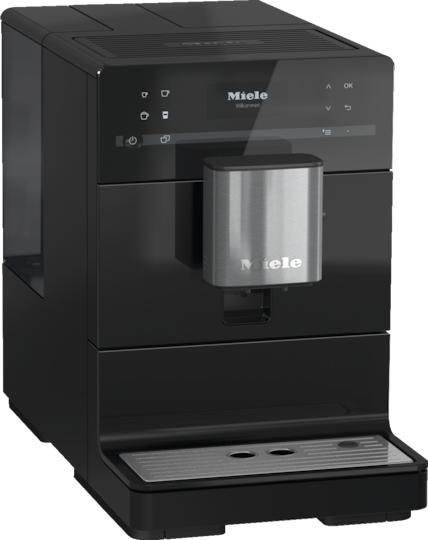 Miele CM 5300 Obsidian Black Countertop Coffee Maker 0