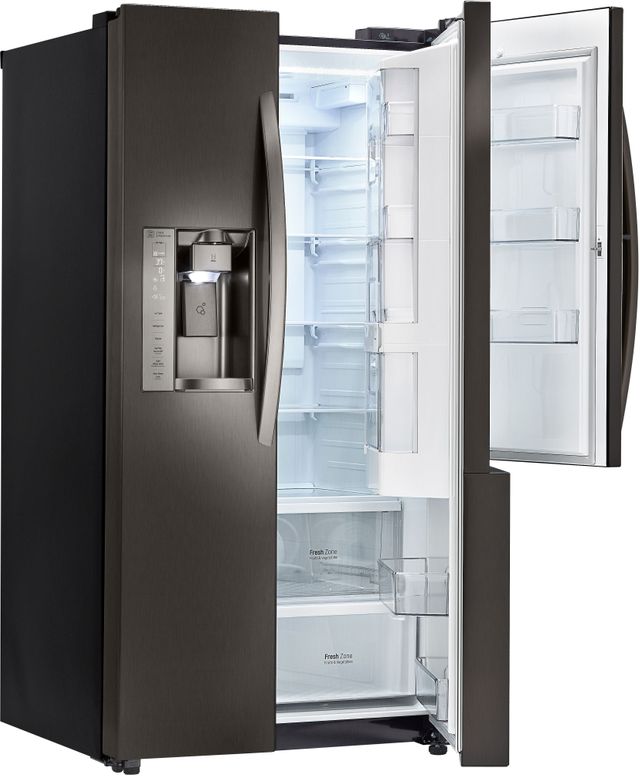 LG 26.1 Cu. Ft. Black Stainless Steel Side-By-Side Refrigerator-3
