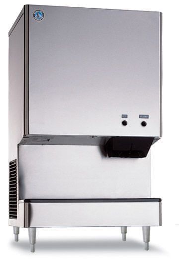 Hoshizaki 26" Stainless Steel Counter Top Cubelet Icemaker Dispenser-1