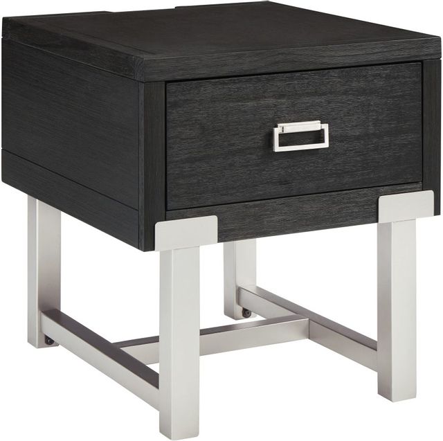 Signature Design by Ashley® Chisago Black End Table 0