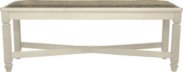 Signature Design by Ashley® Bolanburg Two Tone Dining Room Bench 1