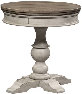 Liberty Furniture Heartland Antique White Side Table