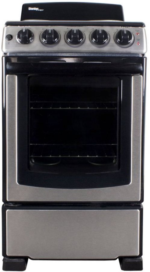 Danby® 20" Stainless Steel Free Standing Electric Range-0