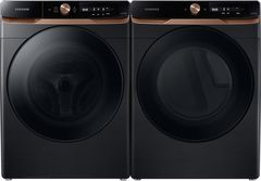 Samsung Black Stainless Front Load Laundry Pair