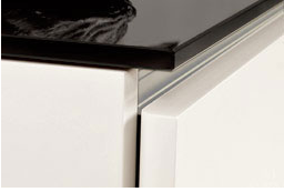 Salamander Designs® Chameleon Miami Low Profile 337M Warm Gloss White With TV Mount AV Cabinet 2