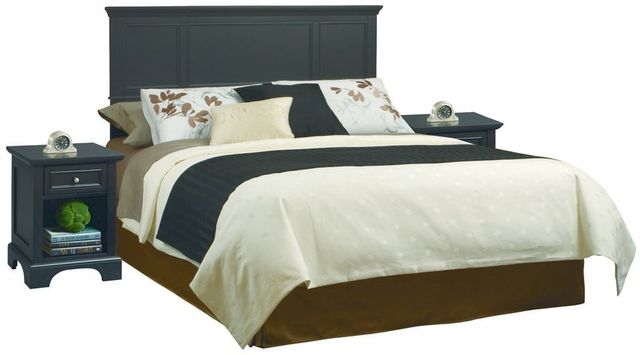 homestyles® Ashford 3-Piece Black Queen Bedroom Set 0