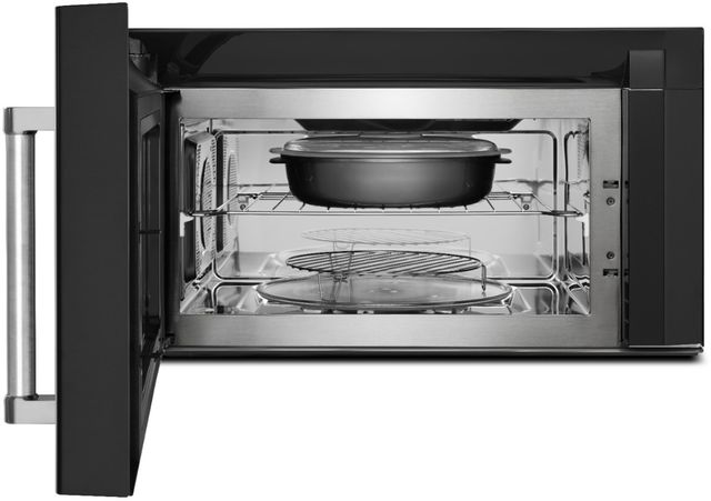 KitchenAid® 1.9 Cu. Ft. Black Stainless Steel Over the Range Microwave 2