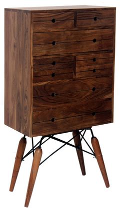 Crestview Collection Center Hill Brown Chest