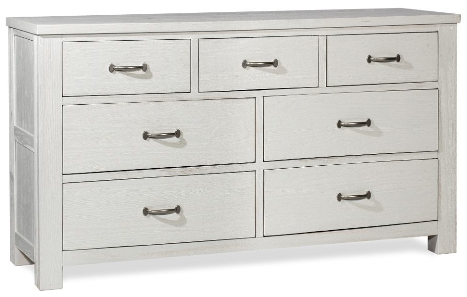 Hillsdale Furniture Highlands White Dresser | Fischer Furniture | Rapid ...