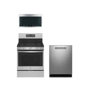 GE Profile™ 3 Piece Stainless Steel Kitchen Package