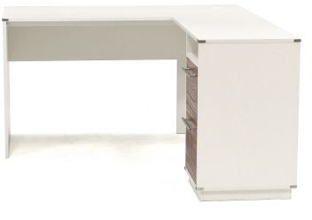 Sauder® Vista Key™ Pearl Oak™ L-Shaped Home Office Desk with Storage | Big  Sandy Superstore | Furniture, Mattress, Appliance Superstore