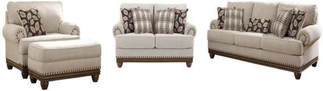 Signature Design by Ashley® Harleson 4-Piece Wheat Living Room Set