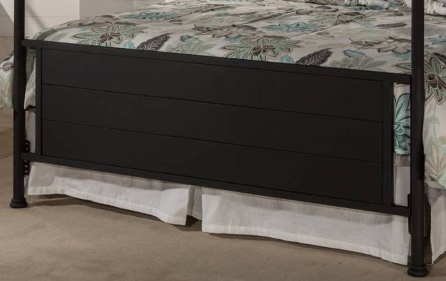 Hillsdale Furniture Cumberland Textured Black Canopy Bed Colders Milwaukee Area