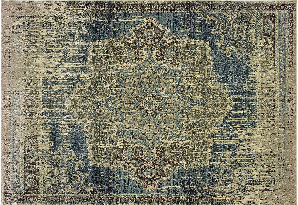 Oriental Weavers™ Raleigh Multi-Color 7'10"X 10'10"Rug