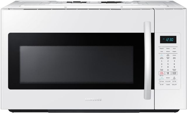 Samsung 1.8 Cu. Ft. White Over The Range Microwave 0