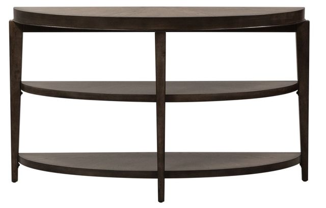 Liberty Furniture Penton Espresso Stone Sofa Table-1