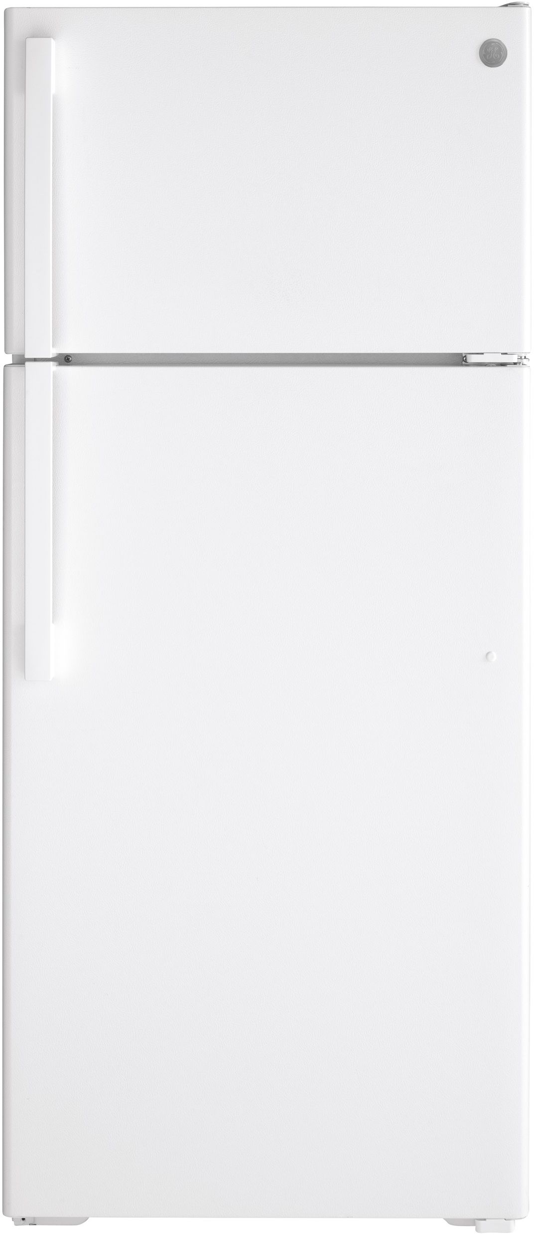 GE® 17.5 Cu. Ft. White Top Freezer Refrigerator-GIE18DTNRWW