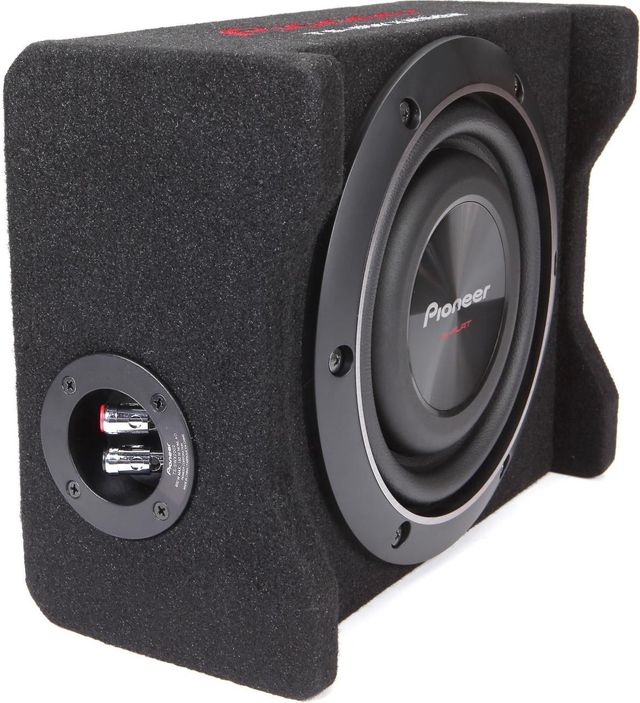 Pioneer 8" Shallow-Mount Enclosed Subwoofer 1