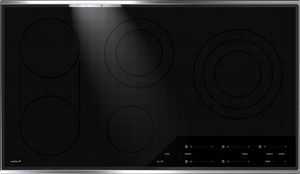Wolf® 36" Stainless Steel Transitional Electric Cooktop