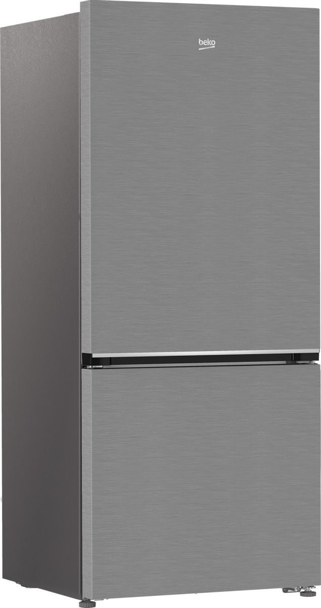 Beko 30 in. 16.1 Cu. Ft. Fingerprint Free Stainless Steel Counter Depth Bottom Freezer Refrigerator-1