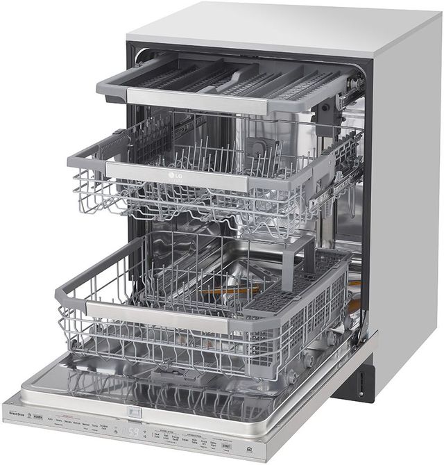 LG Studio 24" PrintProof™ Stainless Steel Built In Dishwasher 6