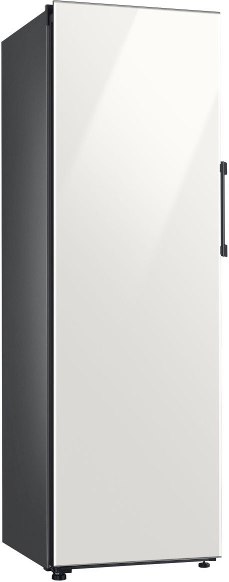 Samsung Bespoke 11.4 Cu. Ft. White Glass Flex Column Refrigerator with Customizable Colors and Flexible Design-1