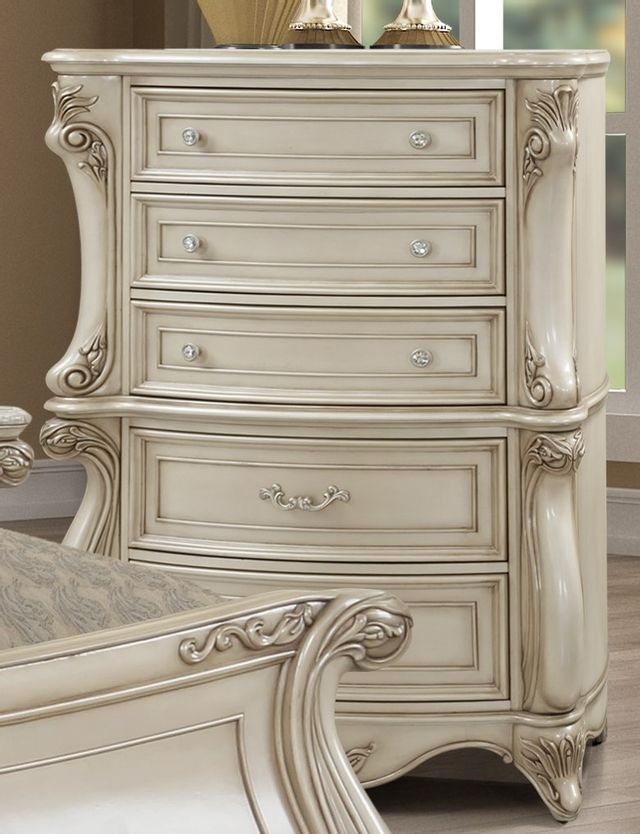 New Classic® Furniture Monique White Chest-0