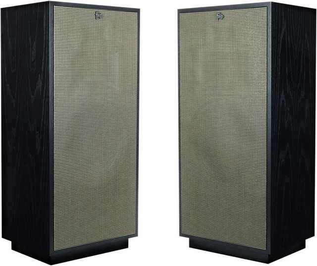 Klipsch® Heritage Forte IV Black Ash 12" Floor Standing Speaker 2