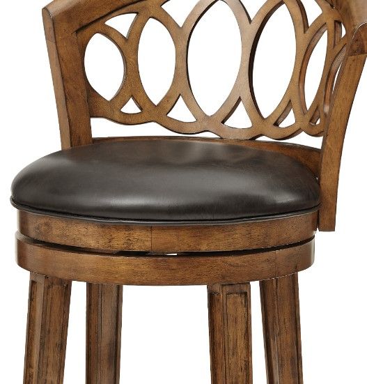 Hillsdale Furniture Adelyn Brown Cherry Swivel Counter Stool-2