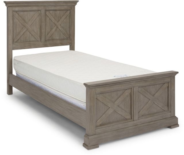 Homestyles® Walker Gray Queen Bed 2