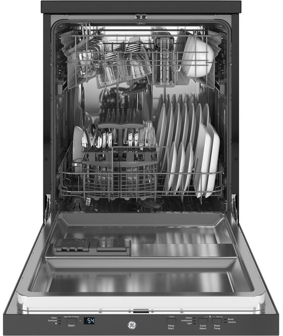 GE 24" Stainless Steel Portable Dishwasher 18