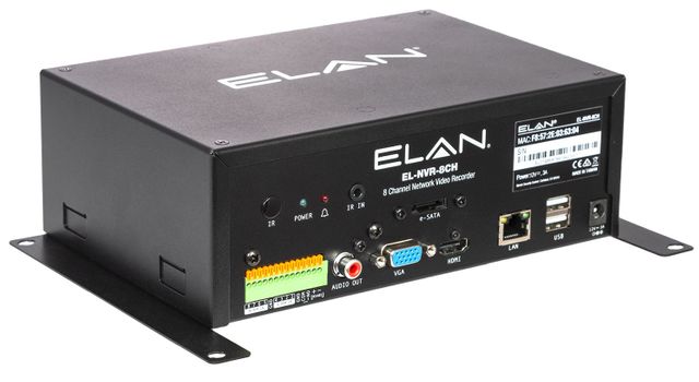 ELAN® Surveillance 8 Channel Network Video Recorder 1