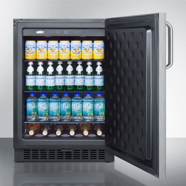 Summit® 4.6 Cu. Ft. Stainless Steel Outdoor Refrigerator 3
