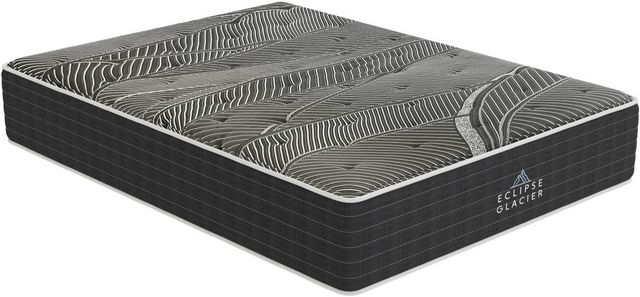 Eclipse® Glacier Black Ice C-Series Hybrid Medium Tight Top California King Mattress in a Box