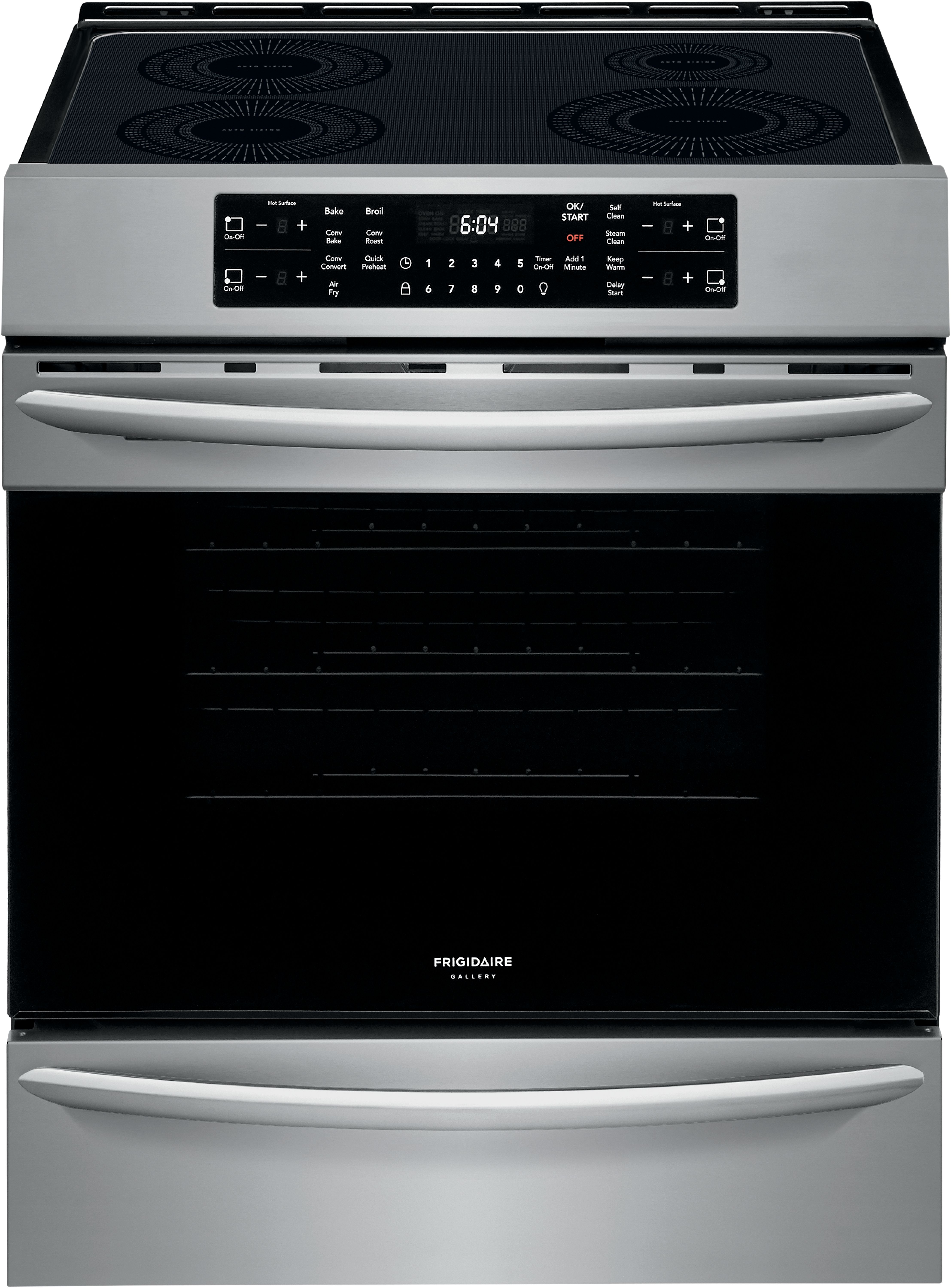 Frigidaire Gallery® 30" Stainless Steel Free Standing Induction Range with Air Fry