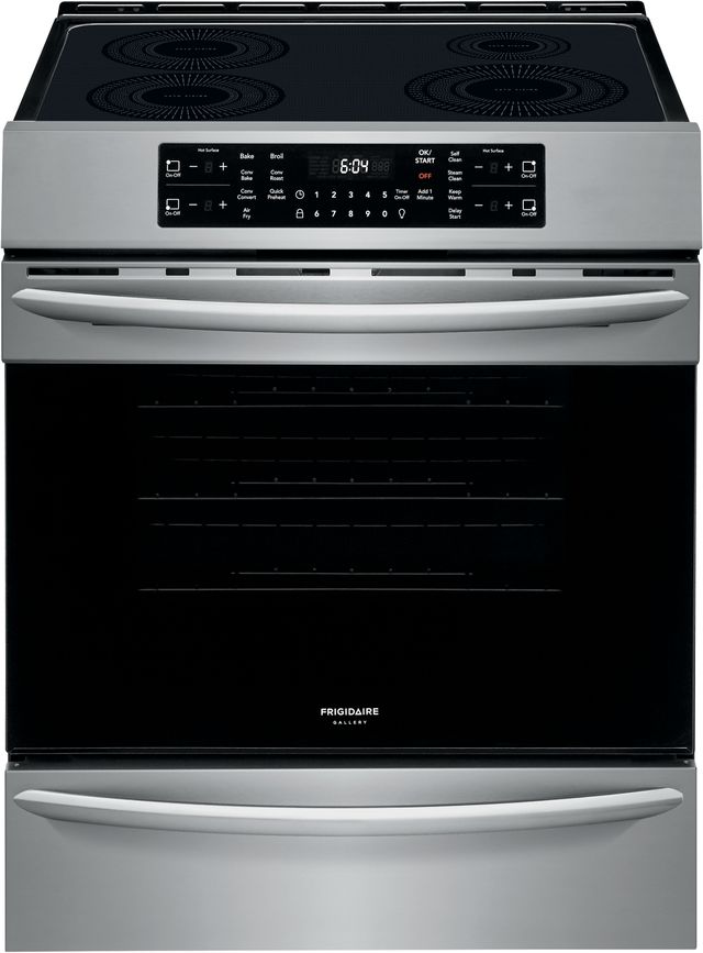 Frigidaire Gallery® 30" Stainless Steel Free Standing Induction Range with Air Fry-0