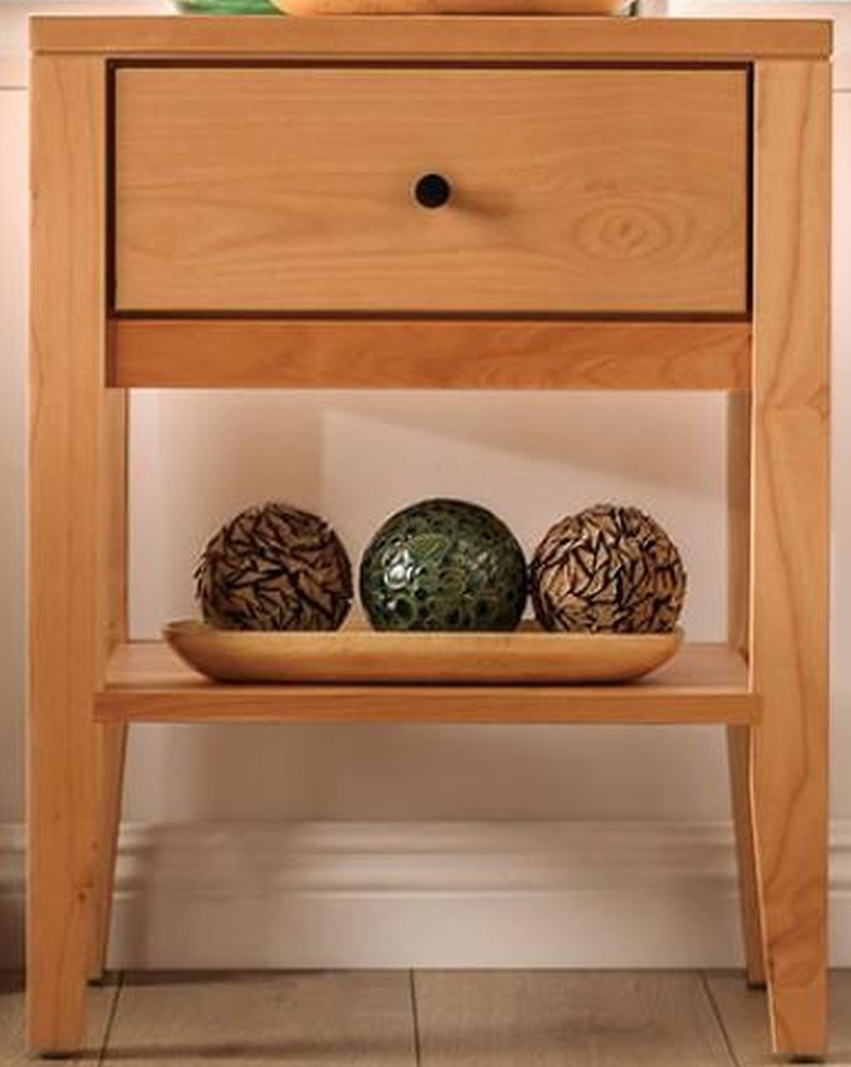 light oak nightstand