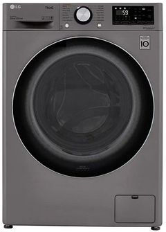 LG 2.4 Cu. Ft. Graphite Steel Front Load Washer Dryer Combos -WM3555HVA