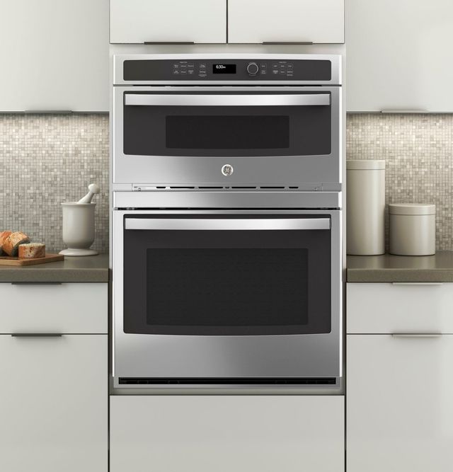 GE® 30" Stainless Steel Combination Double Wall Oven 5