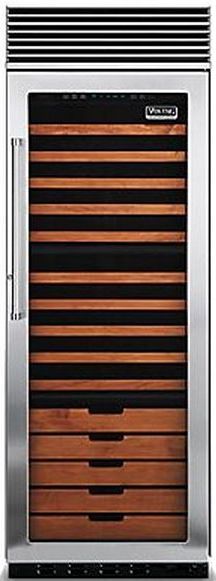 Viking® Professional 5 Series 30" Stainless Steel Wine Cooler-0