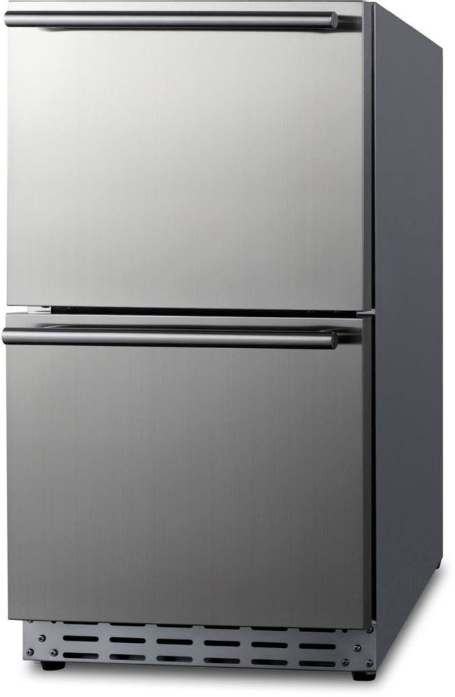 Summit® 3.4 Cu. Ft. Stainless Steel Outdoor Under The Counter Refrigerator  1