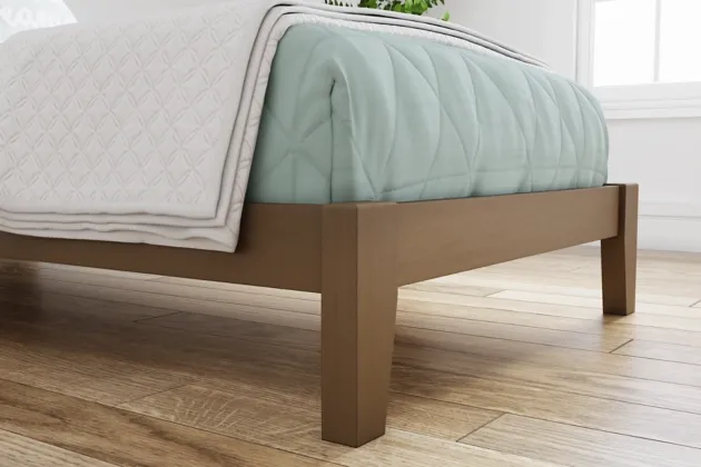 Signature Design by Ashley® Tannally Light Brown Twin Platform Bed 6