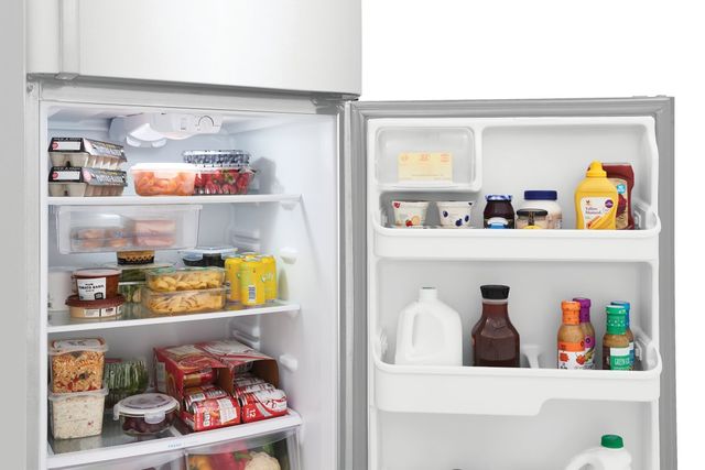 Frigidaire® 20.5 Cu. Ft. White Top Freezer Refrigerator 6