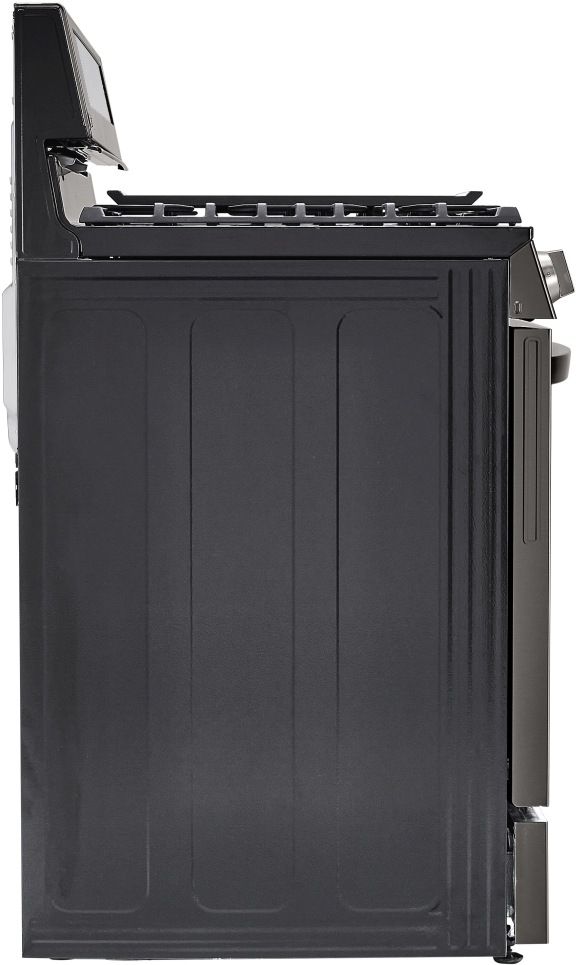 LG 30" PrintProof™ Black Stainless Steel Freestanding Gas Range 7