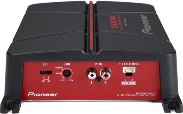 Pioneer 2-Channel Bridgeable Amplifier 1