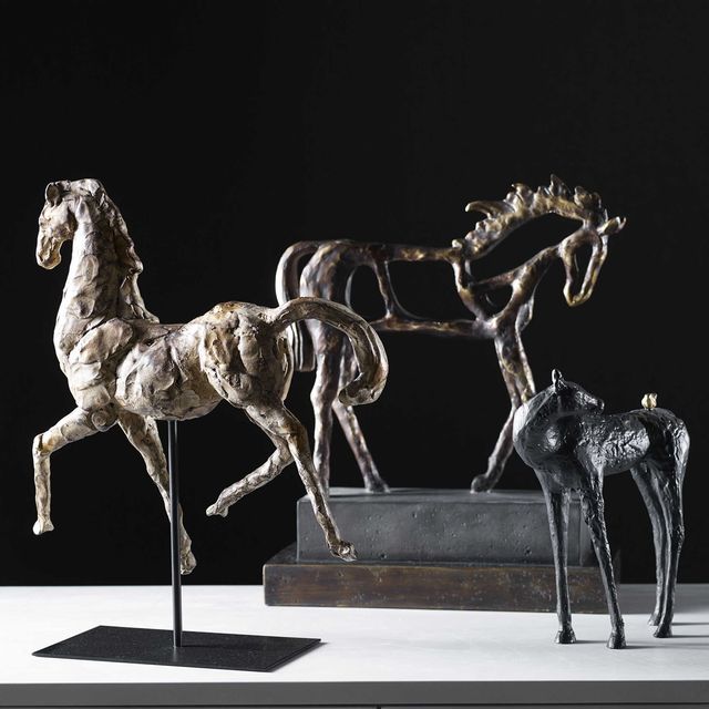 Uttermost® by David Frisch Caballo Dorado Horse Sculpture-3