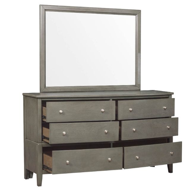 Homelegance Grey Loft Dresser and Mirror-2