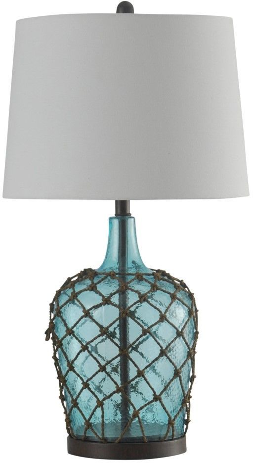 StyleCraft Meshed Glass Table Lamp